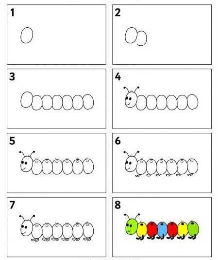 Toukka idea (10) piirustus