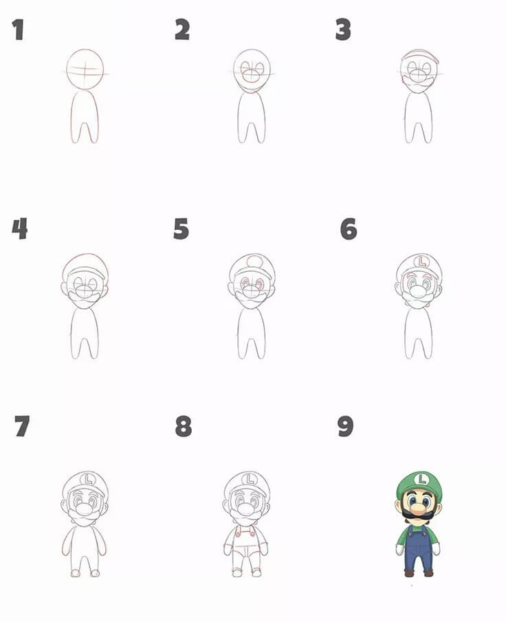 Luigi idea (1) piirustus