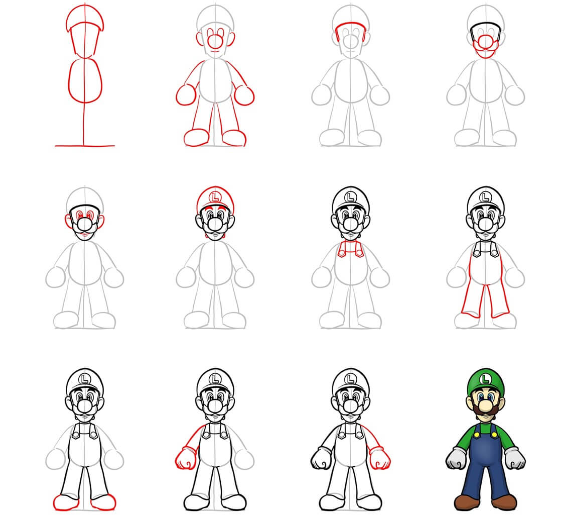 Luigi idea (12) piirustus