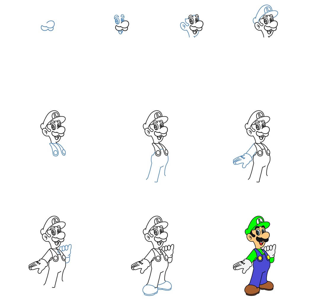 Luigi idea (2) piirustus
