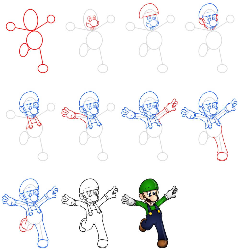 Luigi idea (3) piirustus