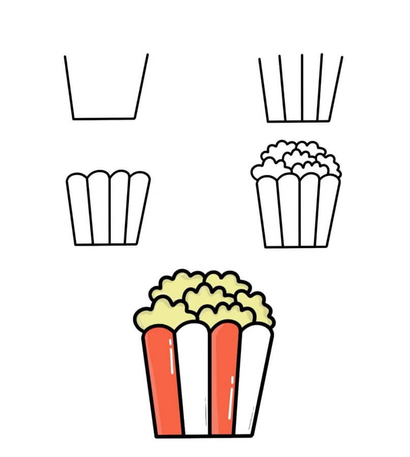 Popcorn idea (10) piirustus