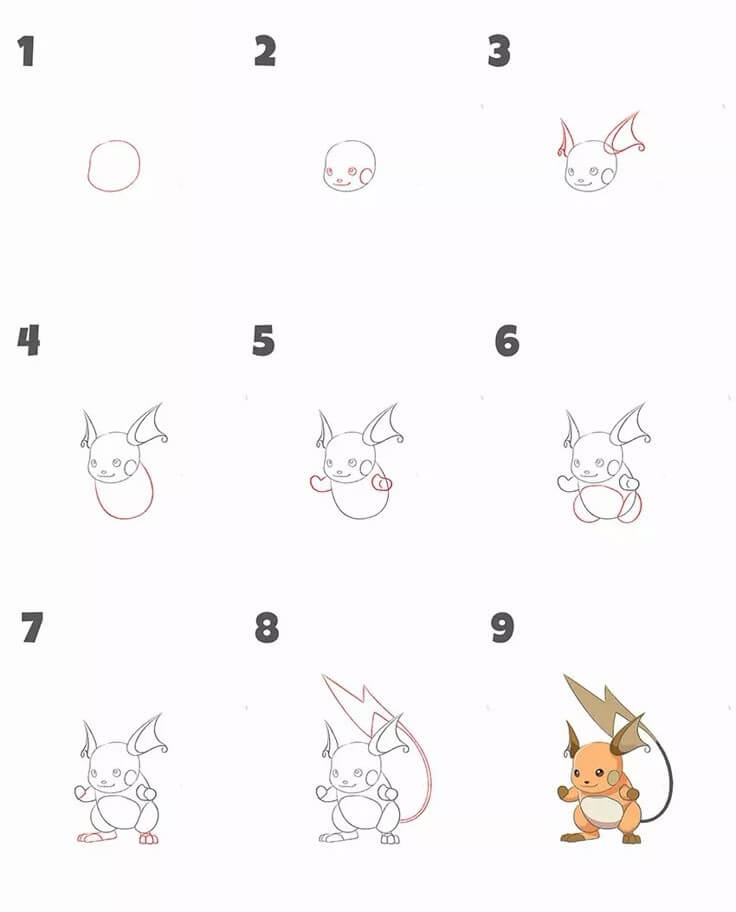 Raichu idea (1) piirustus