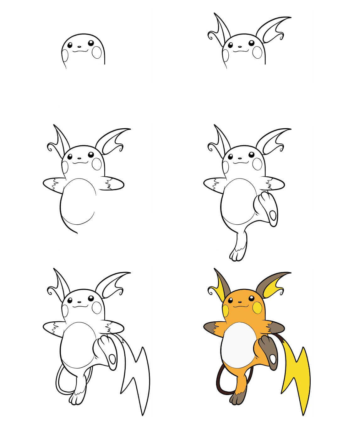 Raichu idea (5) piirustus