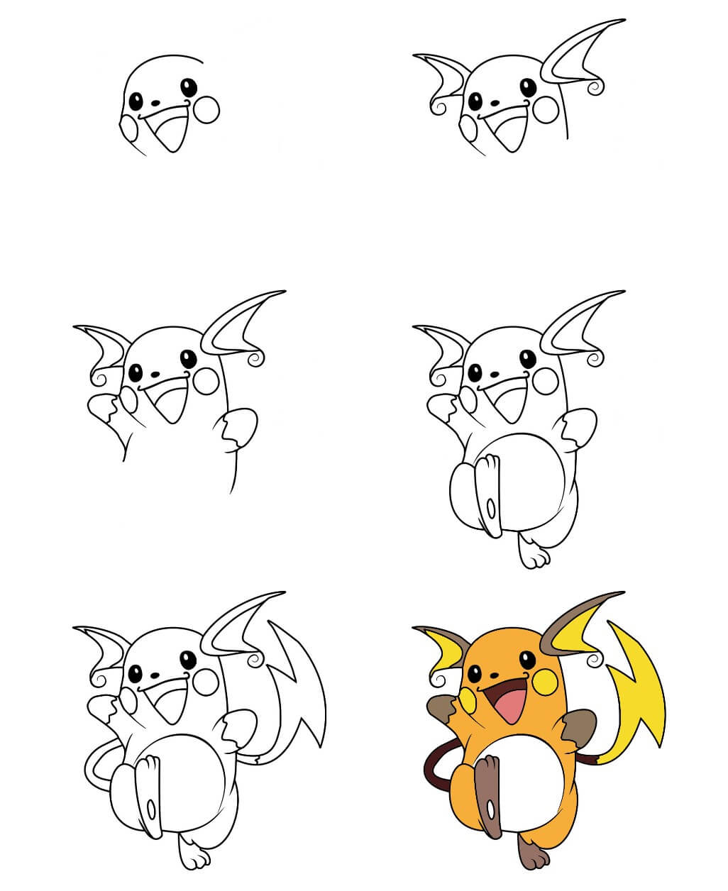 Raichu idea (7) piirustus