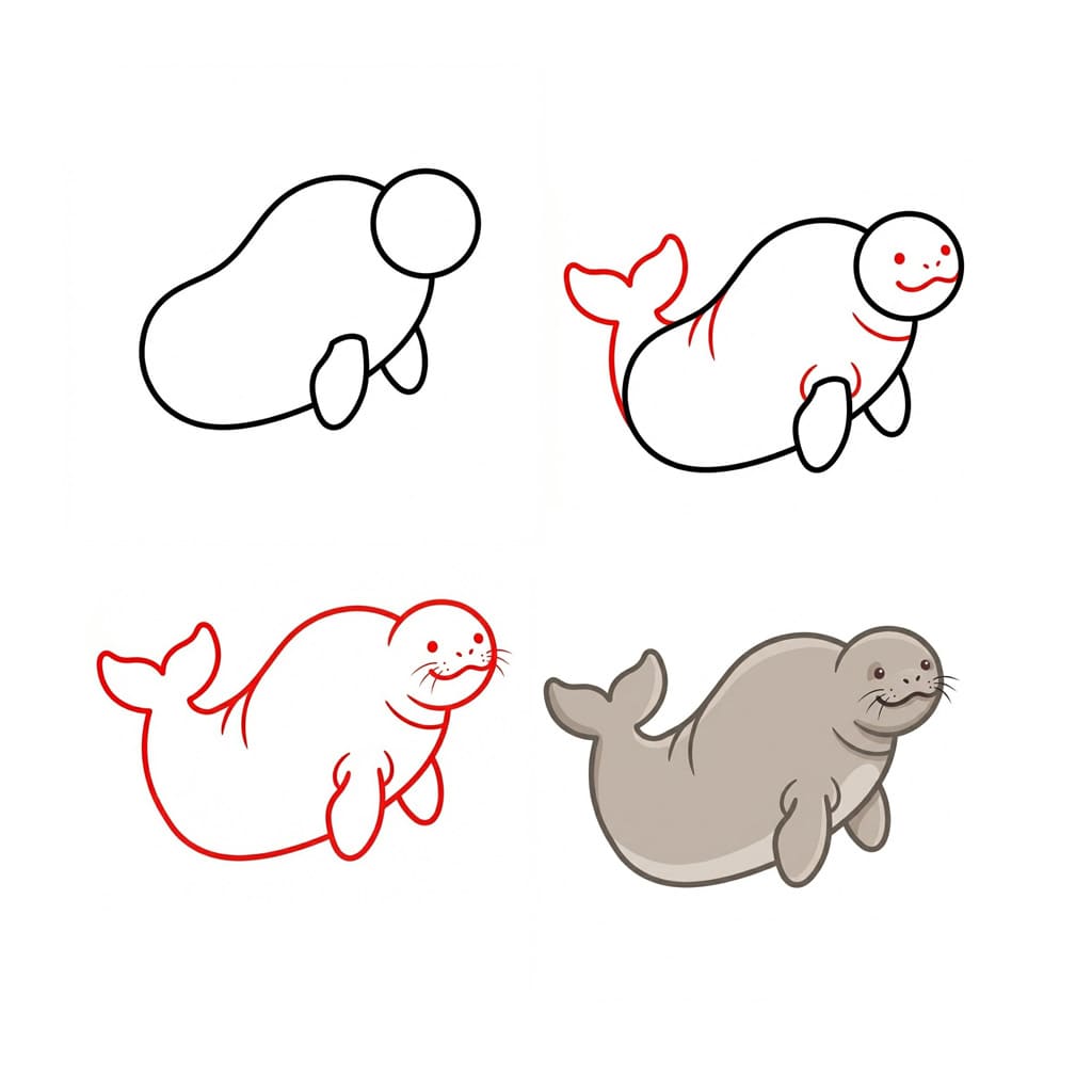 Ainutlaatuinen manaatti piirustus