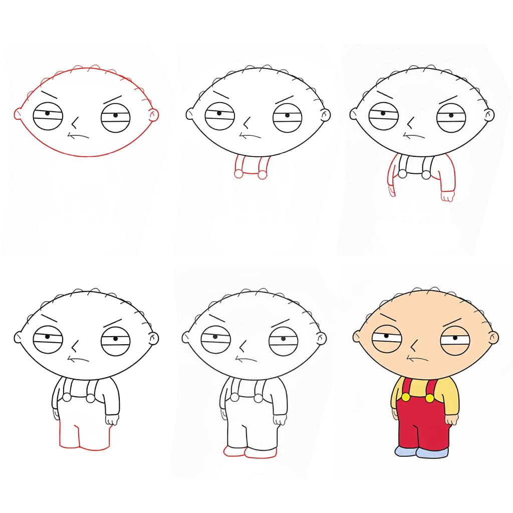 Family Guy Stewie piirustus