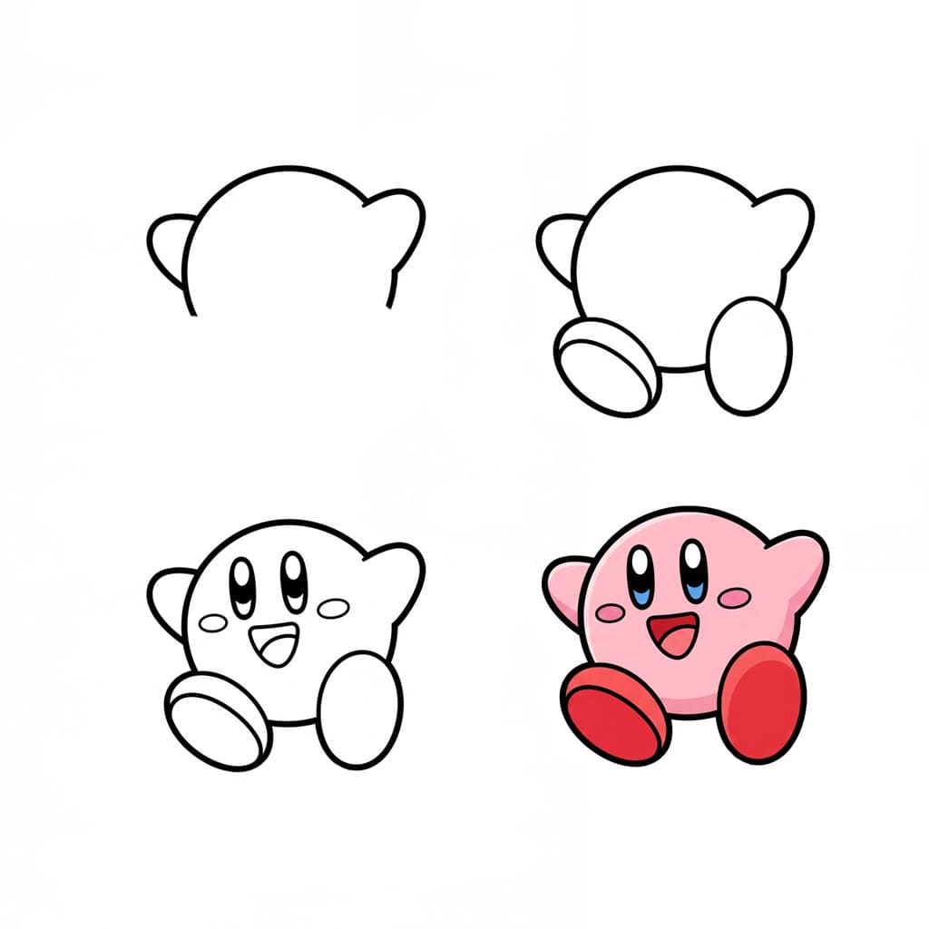 Ihana Kirby piirustus