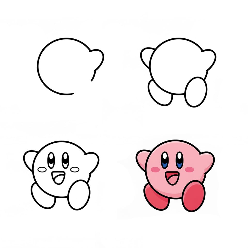 Kirby Piirustus Ideoita Kuvia