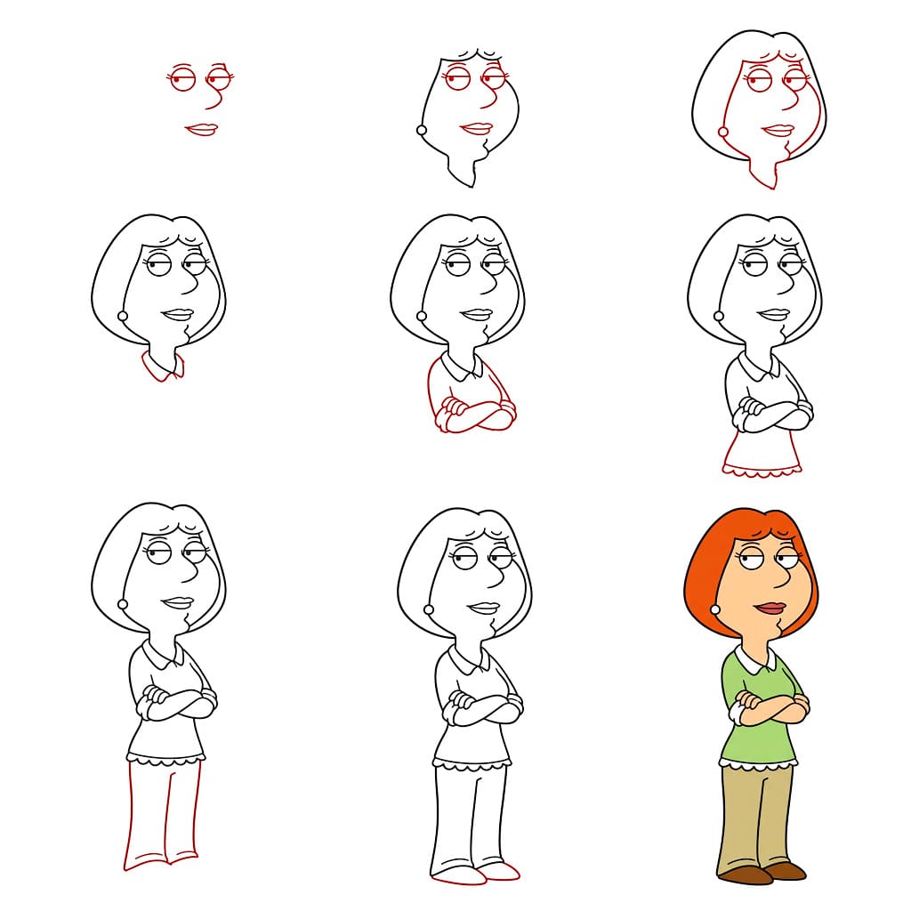 Family Guy piirustus