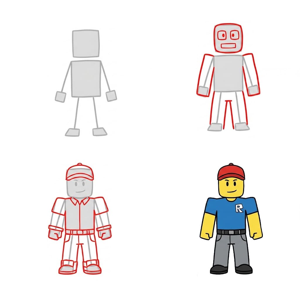 Roblox arvonta piirustus