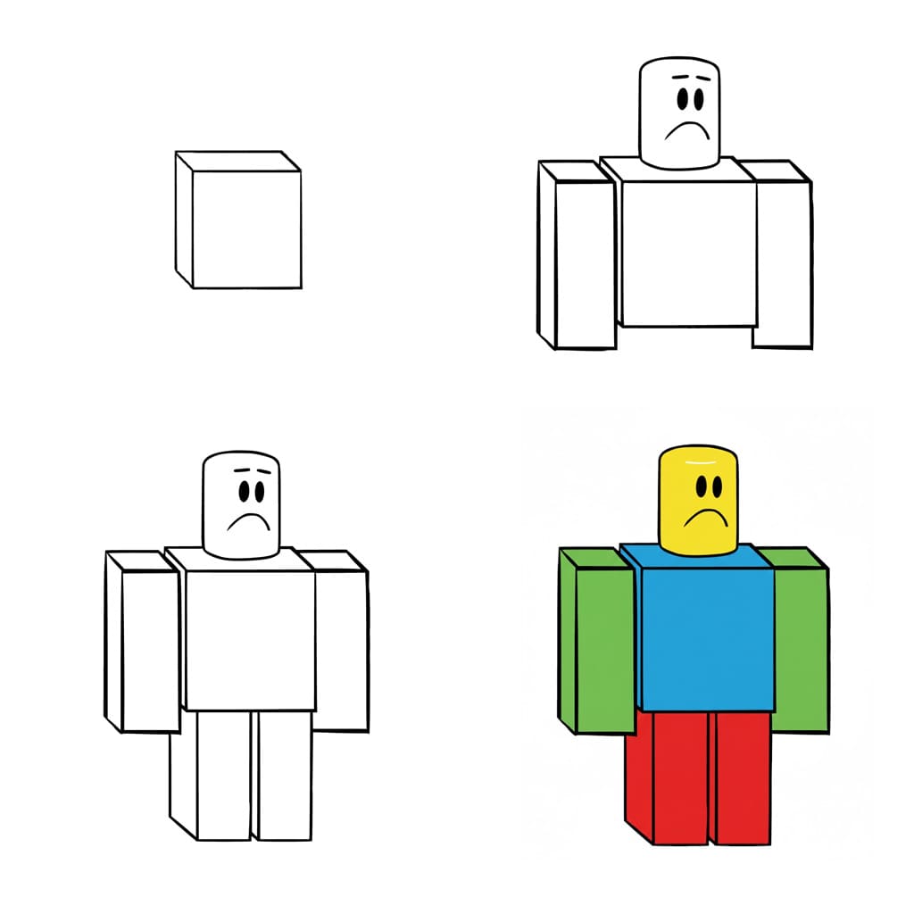 Roblox kuva piirustus