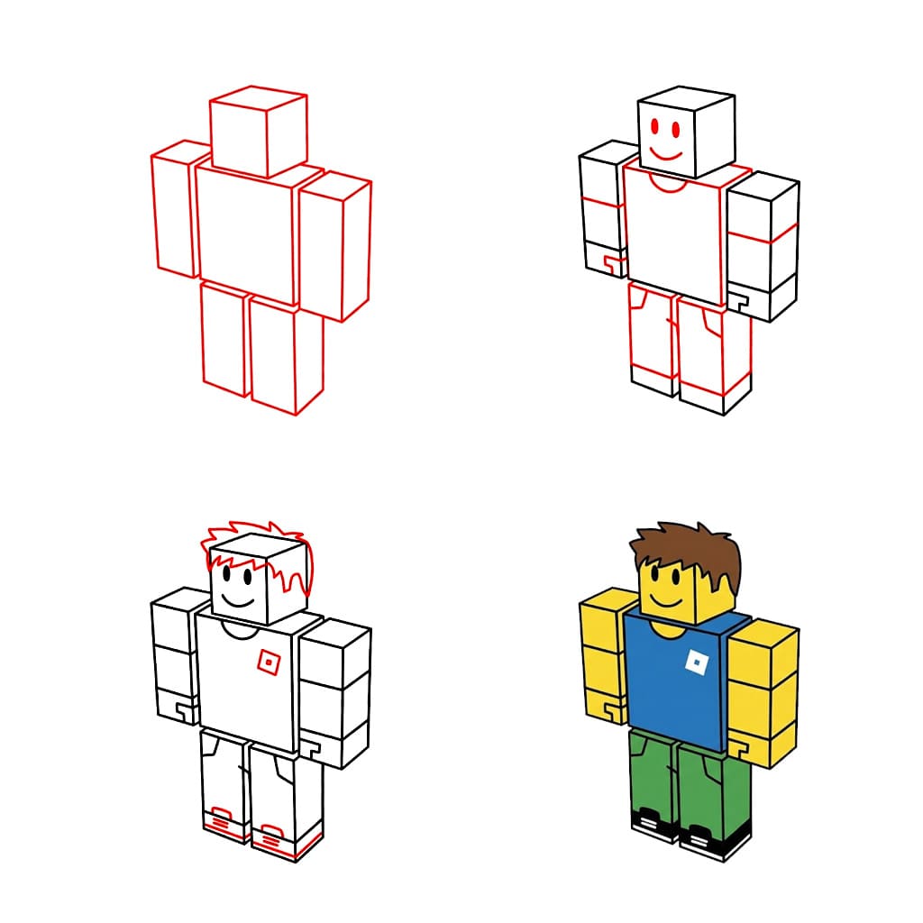 Roblox pelaaja piirustus