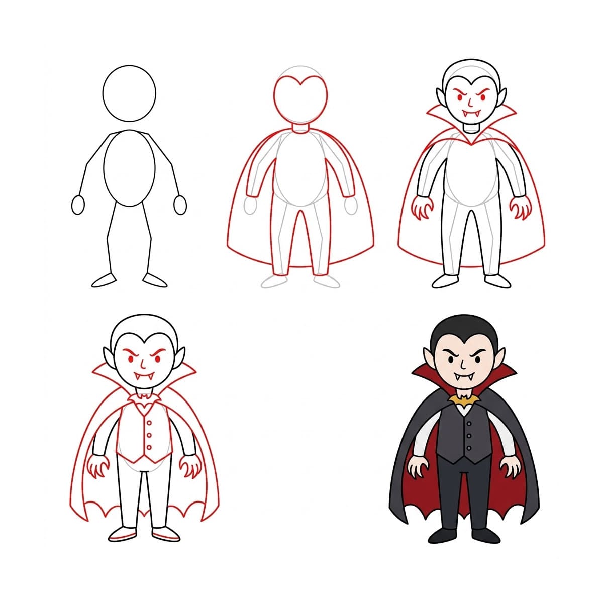 Oikea vampyyri piirustus