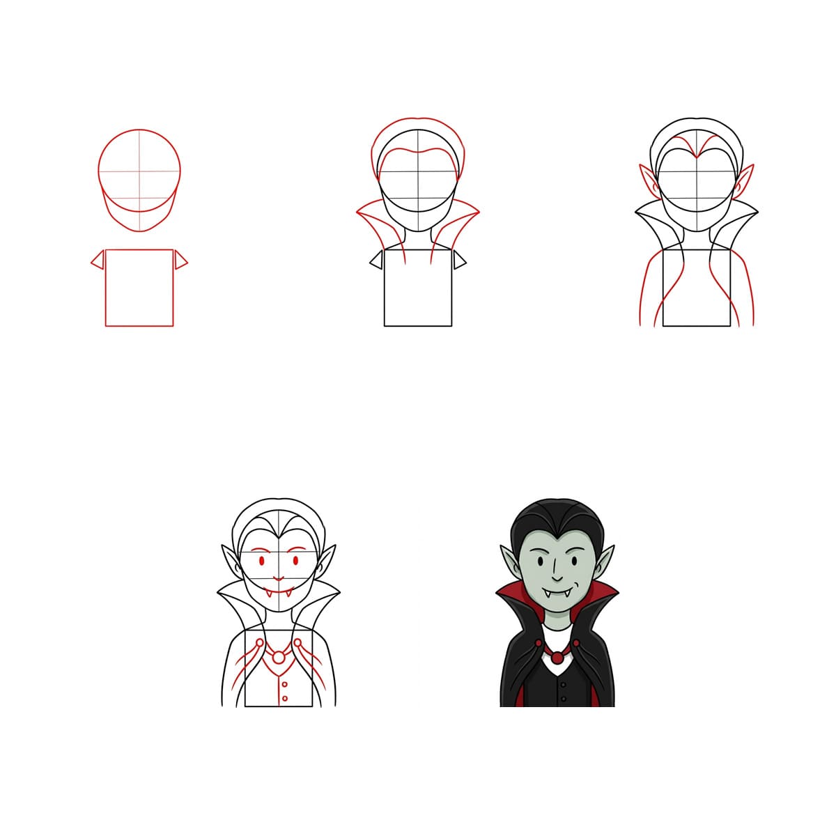 Pieni vampyyri piirustus