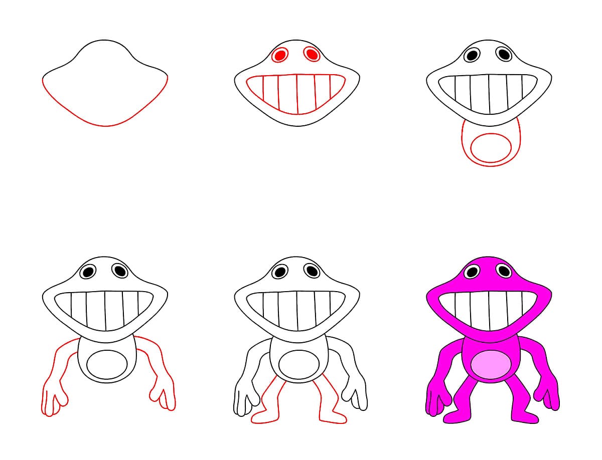 Apina Larry piirustus