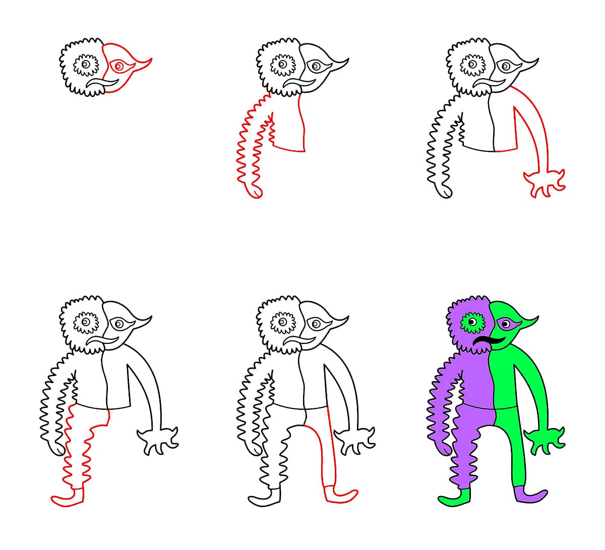 Bittergiggle piirustus