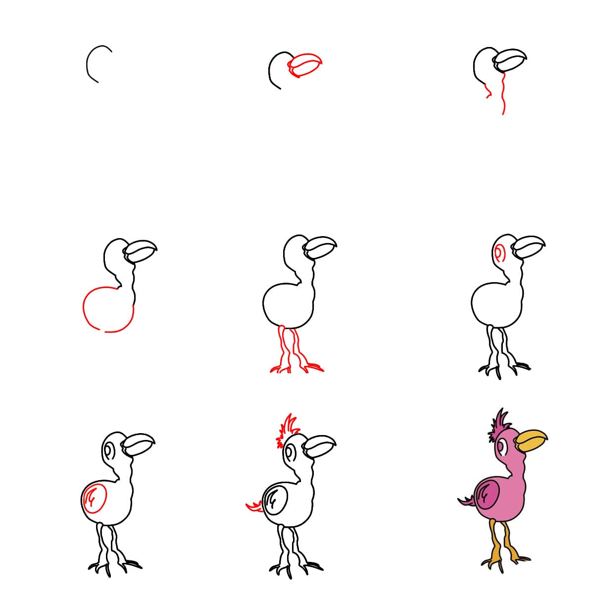 Opila Bird ilmainen piirustus