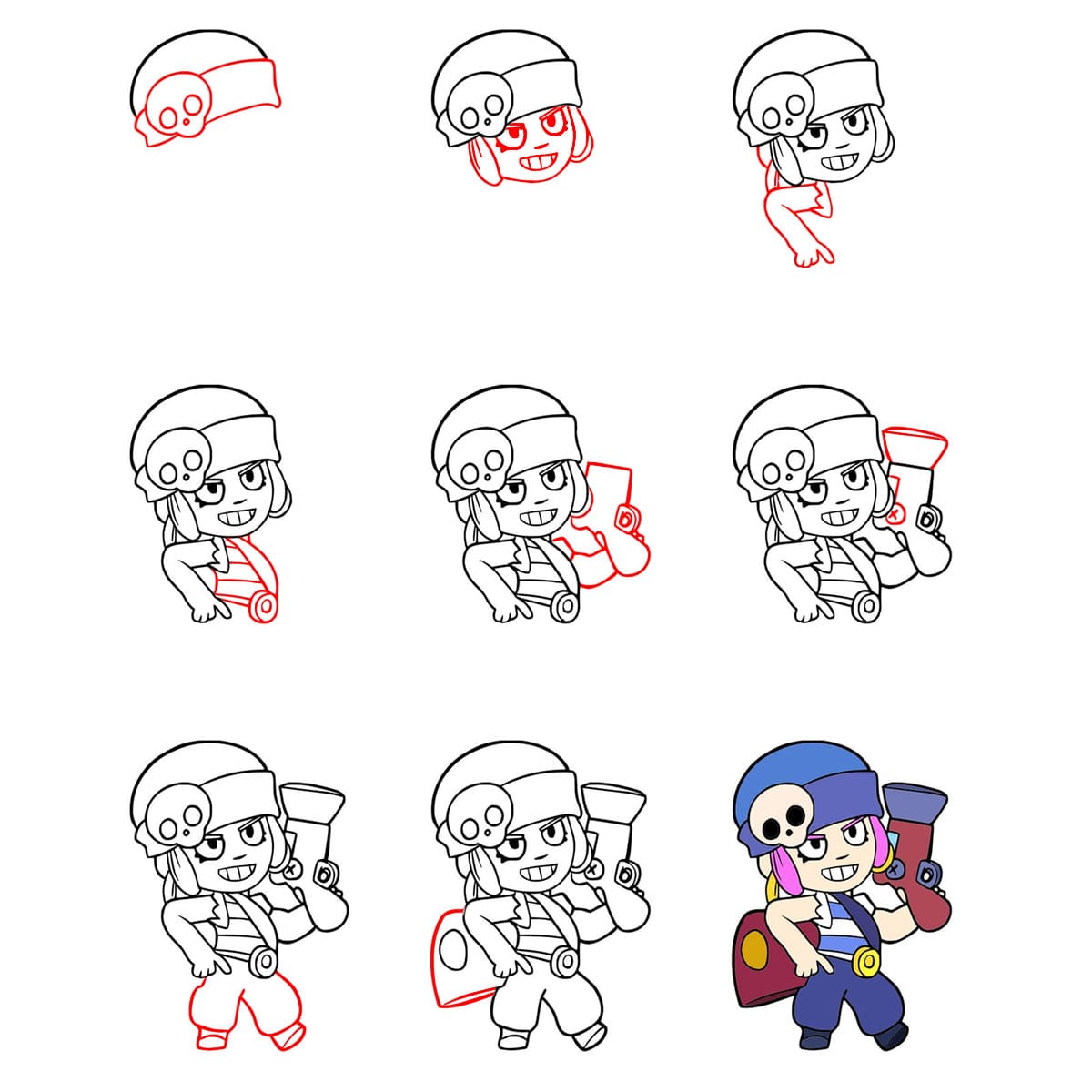 Penny Brawl Stars piirustus