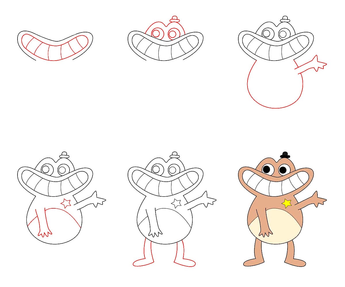 Sheriff Toadster piirustus