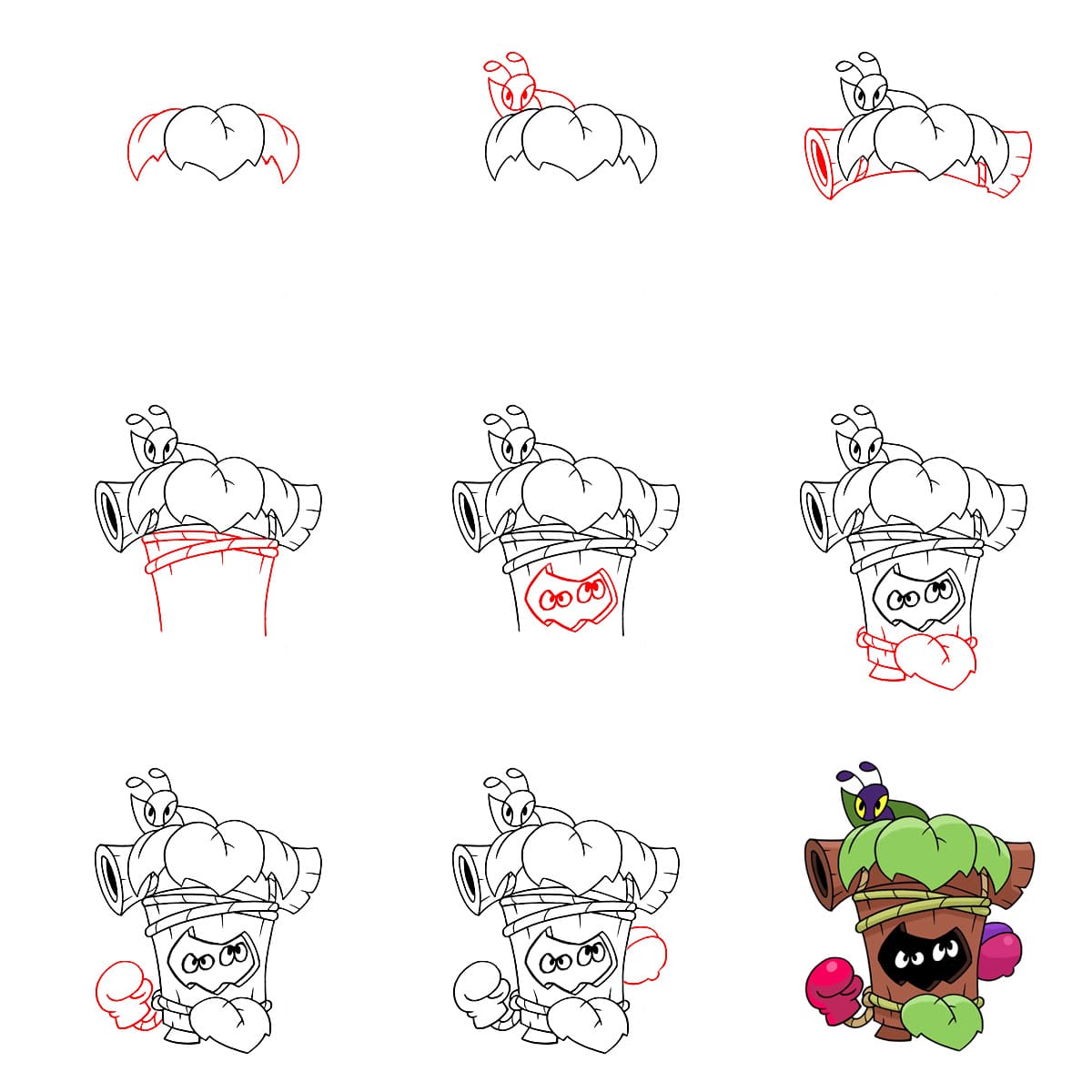 Trunk Brawl Stars piirustus