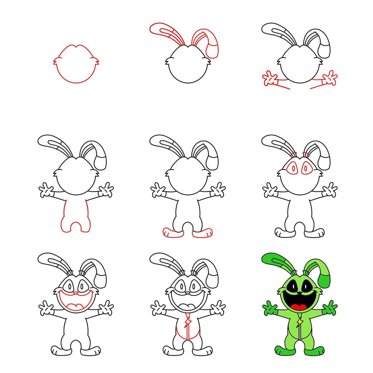 Hoppy Hopscotch vapaa piirustus