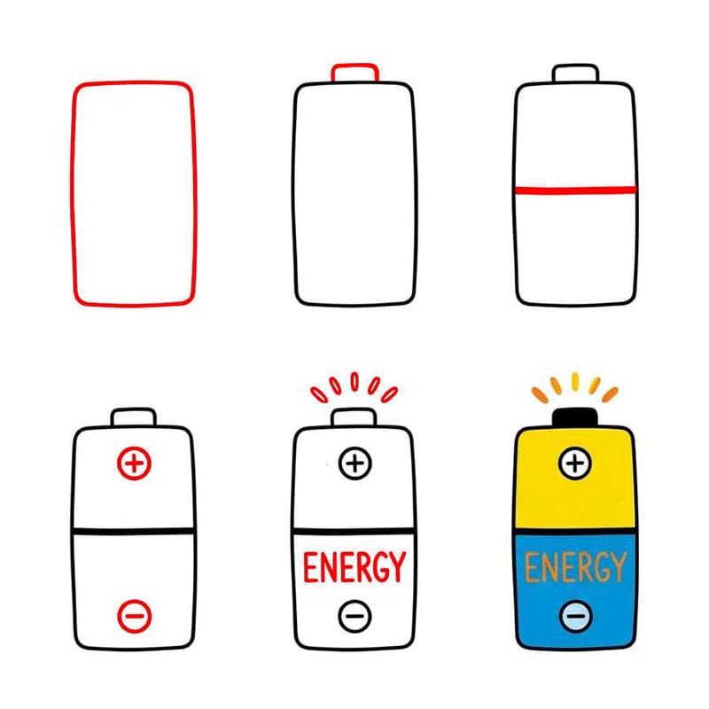 Energiaparisto piirustus