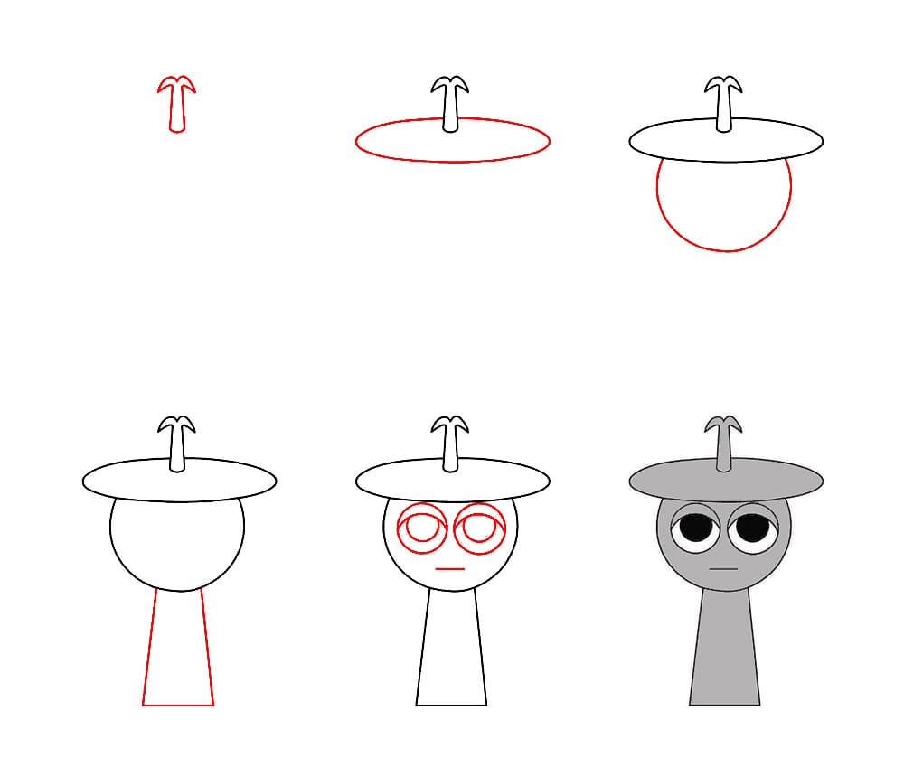 Clukr Sprunki Incredibox piirustus