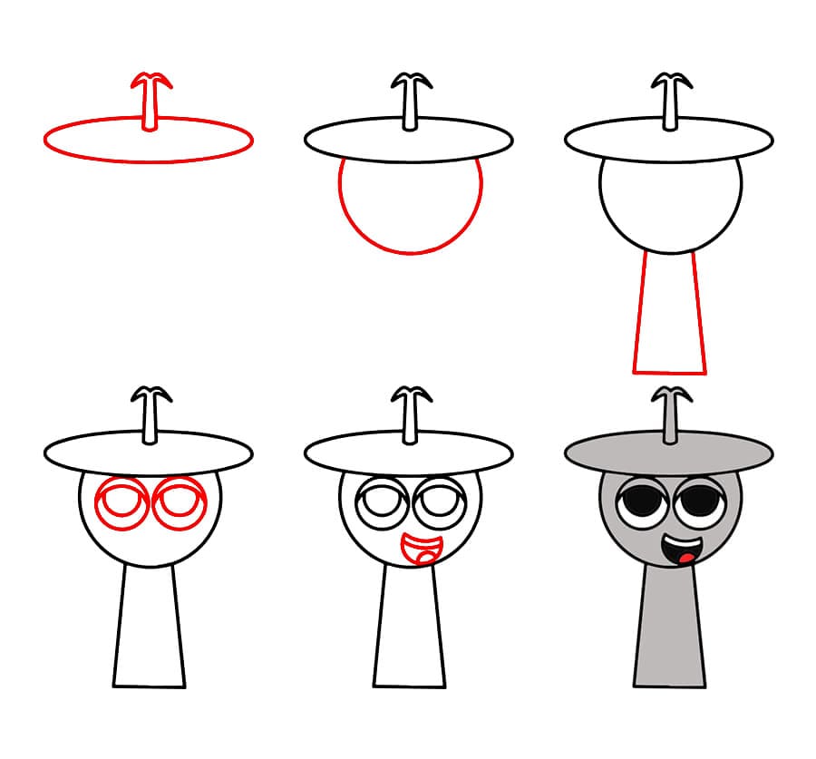 Nauraa Clukr Sprunki Incredibox piirustus